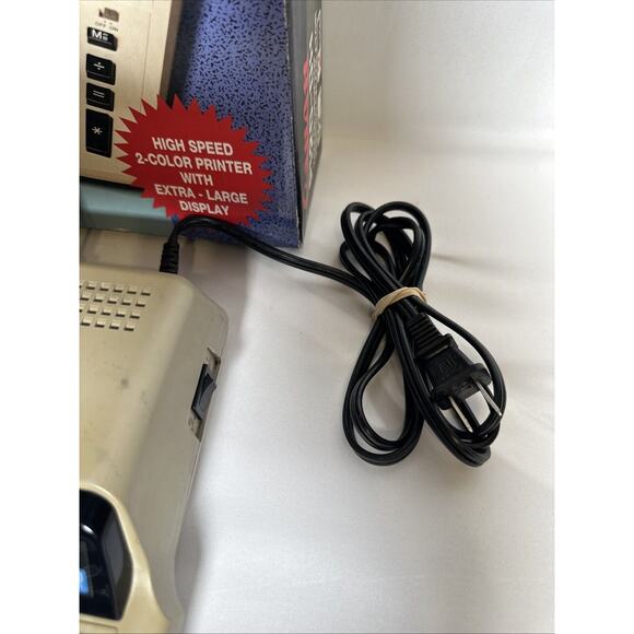 Canon Printing Calculator P120-DH Business 2 Color Print. Works Great! - Picture 3 of 9